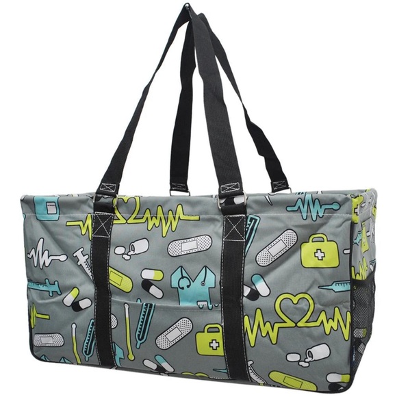 NEW Nurses Life Utility Tote Bag - Picture 3 of 5